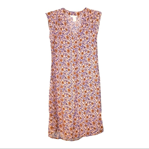 H&M Dresses & Skirts - H&M Summer Dress Sz 6 Floral Pink Hi-Low